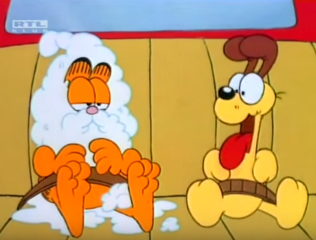 Garfield - A hó foglyai mese sorozat