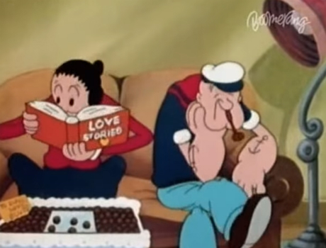 Popeye, a tengerész - Szerelem beteg mese sorozat